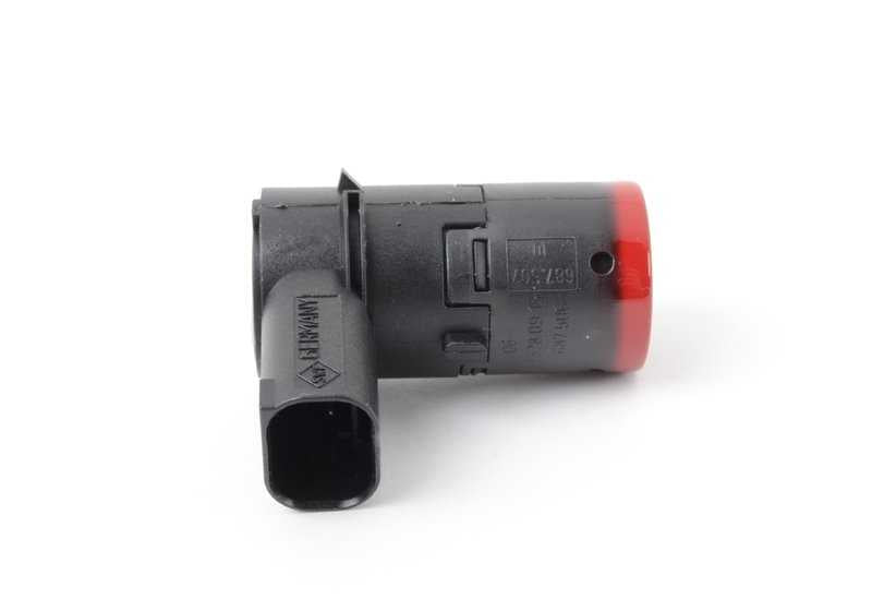 Sensor de aparcamiento ultrasónico color Chili Red OEM 66206917545 para MINI R50, R52, R53 (todos los años compatibles). Original MINI.