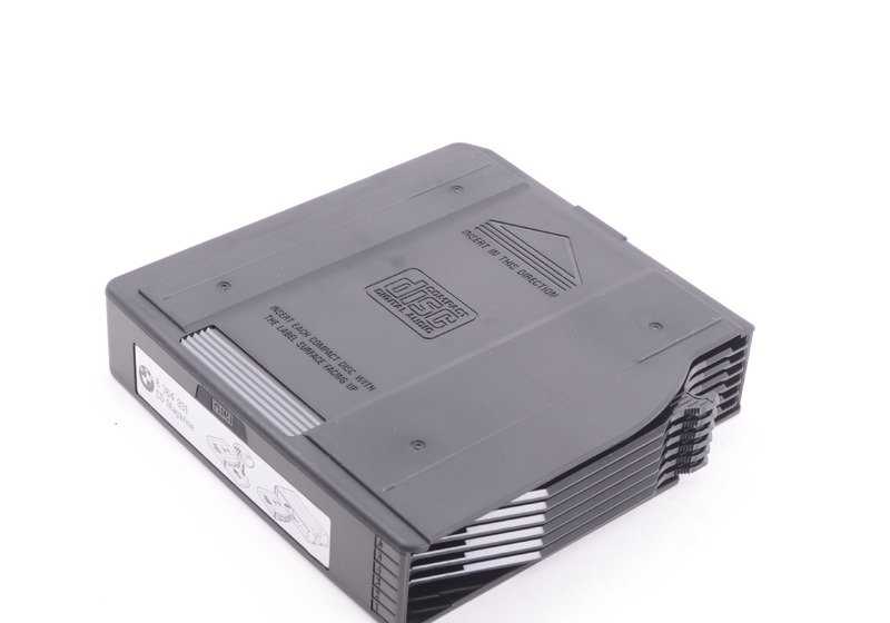 CD-cargador OEM 65128364931 para BMW E46, E90, E39, X5 E53, Z4 E85, MINI R50... y más. Original BMW y MINI.