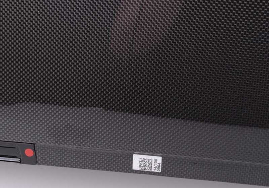 Techo exterior de carbono OEM 54108045327 para BMW E92 M3 {KG91, KG92, WD91, WD92}. Compatible con modelos fabricados entre 2007 y 2013. Pieza original BMW.