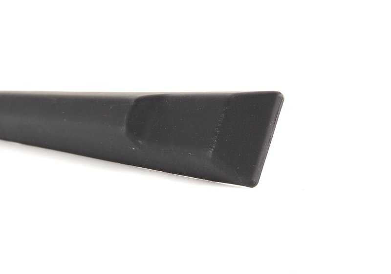 Side molding left front door OEM 51138146363 for BMW E36. Original BMW.