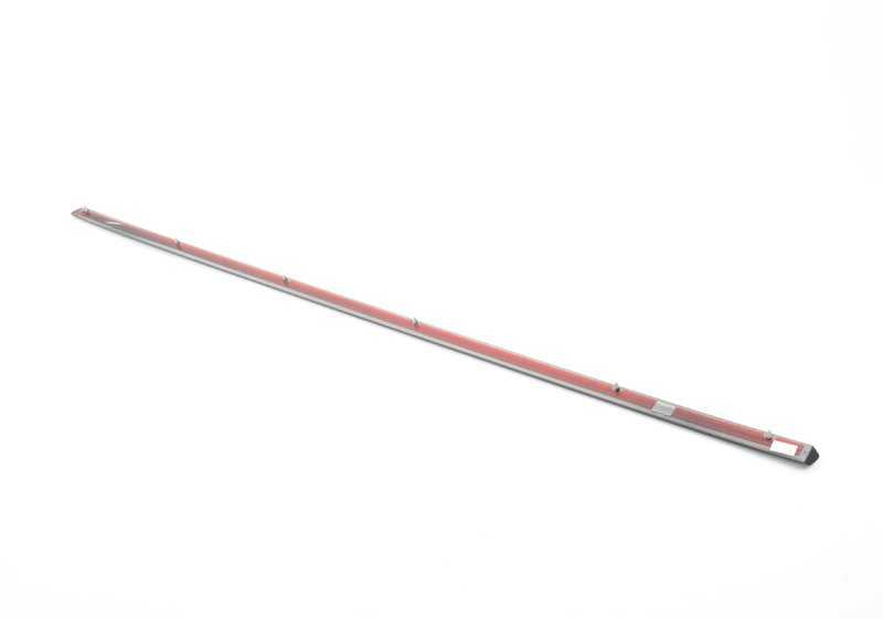 Moldura embellecedora puerta delantera izquierda OEM 51137903857 para BMW E70. Original BMW.