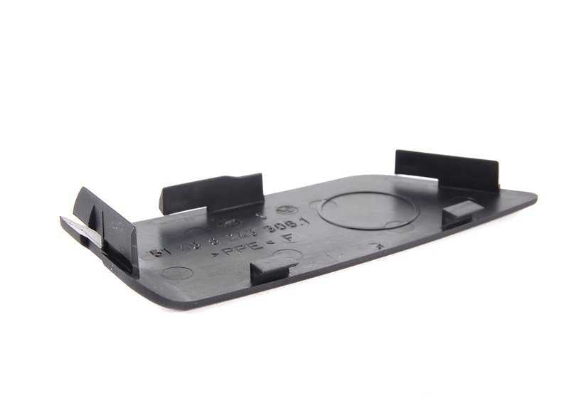 Tapa lateral de seguridad infantil derecha OEM 51468243668 para BMW E46. Original BMW.