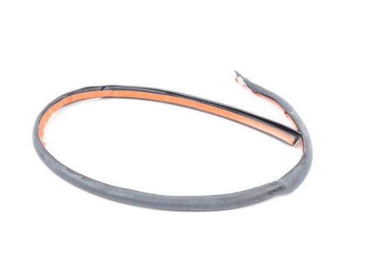 Junta de goma puerta trasera izquierda OEM 51228157881 para BMW E38. Original BMW.