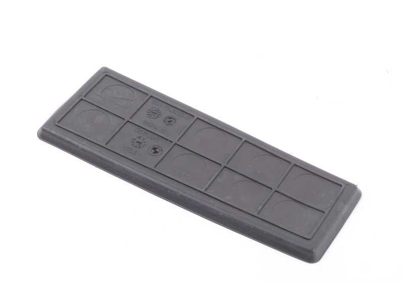 Alfombrilla interior para bolsillo de puerta derecha OEM 51419120156 para BMW E82, E88. Pieza original BMW.