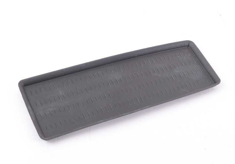 Alfombrilla interior para bolsillo de puerta izquierda OEM 51419120155 para BMW E82, E88. Original BMW.