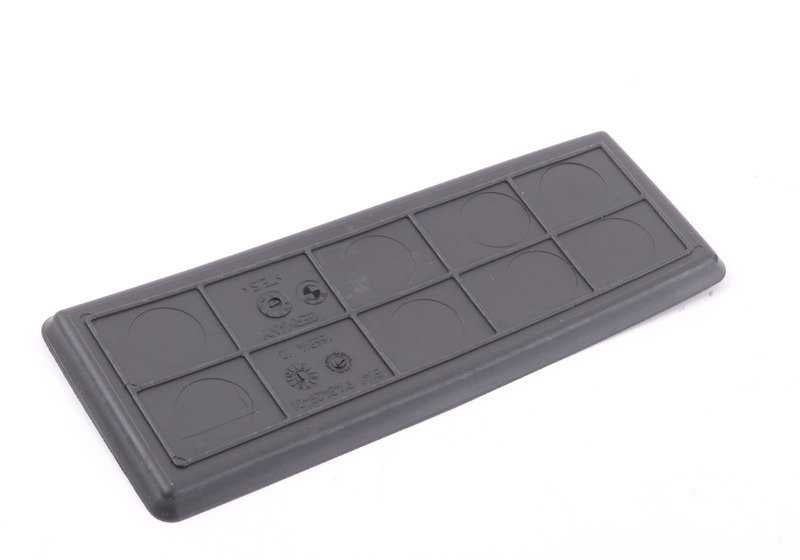 Alfombrilla interior para bolsillo de puerta izquierda OEM 51419120155 para BMW E82, E88. Original BMW.