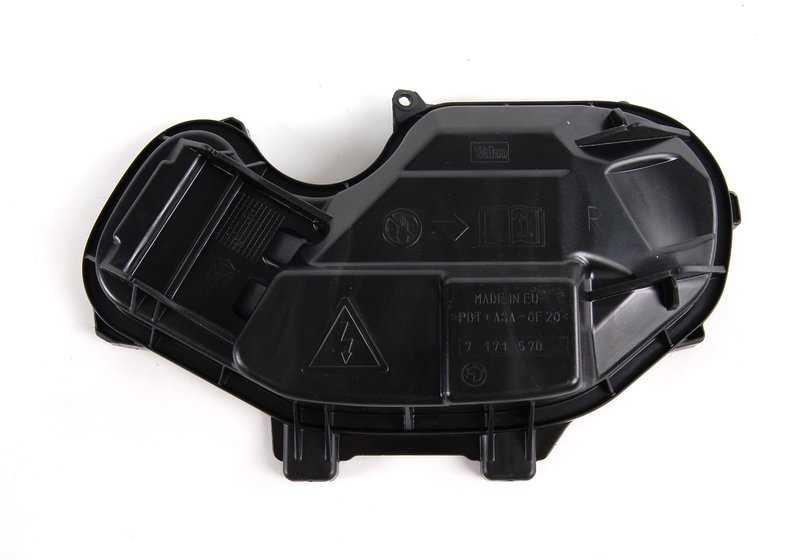 Tapa de faro derecho OEM 63127171570 para BMW Serie 1 E81, E87, E87 LCI, E82, E88. Original BMW.