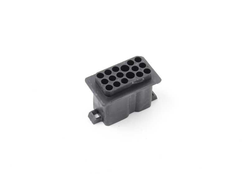 Conector carcasa caja de fusibles OEM 61131368197 para BMW E28, E24, E23. Pieza eléctrica original BMW para modelos clásicos.