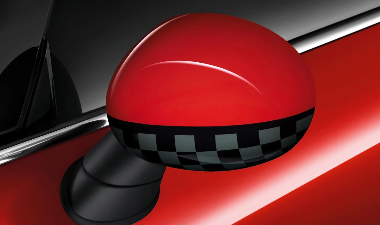 Carcasa espejo retrovisor izquierdo estilo John Cooper Works OEM 51162409457 para MINI F54, F55, F56, F57, F60. Original MINI.