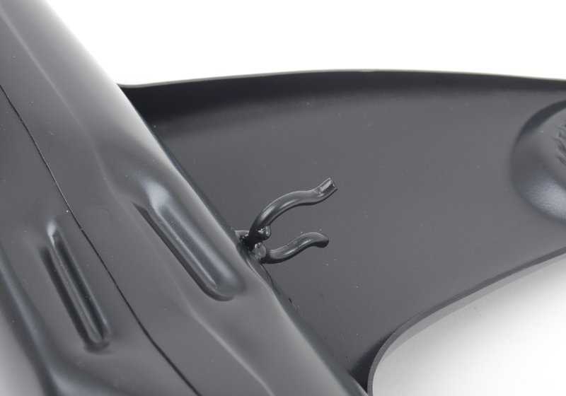 Soporte izquierdo negro para faro OEM 31421231014 para BMW Motorrad R50/5, R60/5, R75/5. Original BMW.