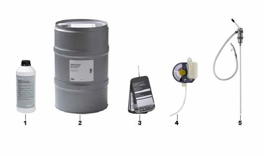 Antifreeze W16 OEM 83515A6CDE0 for Mini R55, R56, Clubman R55 ... and more. Original Mini.