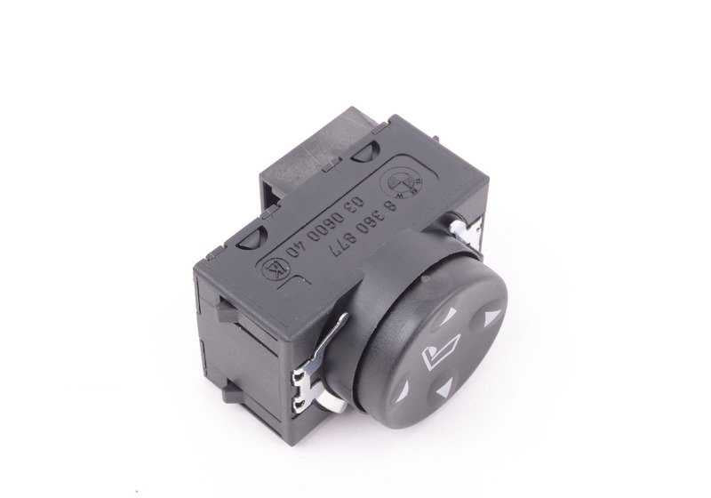 Interruptor soporte lumbar derecho OEM 61318360877 para BMW E81, E82, E87, E87N, E88, E46, E90, E90N, E91, E91N, E92, E92N, E93, E93N, E39, E60, E60N, E61, E61N, F07, F10, F11, F18, E63, E63N, E64, E64N, E38, E84, E83, E83N, F25, F26, E53, E70, E70N,