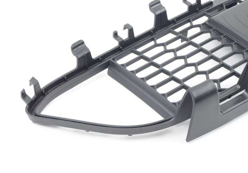 Entrada de aire central OEM 51118068135 para BMW Serie 3 {F30, F30N, F31, F31N, F35, F35N}. Pieza original BMW. Ideal para parachoques delantero con paquete M y sistema ACC.