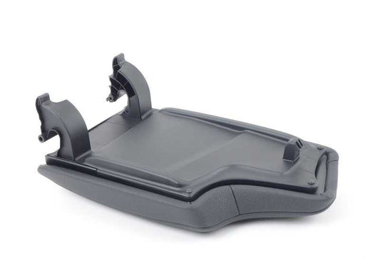 Reposabrazos central delantero en símil cuero negro OEM 51169235437 para BMW F30, F31, F32, F33, F34, F36. Original BMW.