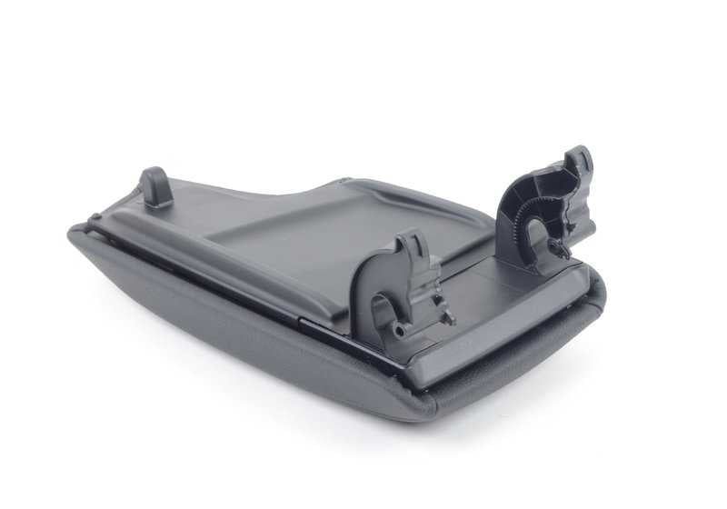 Reposabrazos central delantero en símil cuero negro OEM 51169235437 para BMW F30, F31, F32, F33, F34, F36. Original BMW.