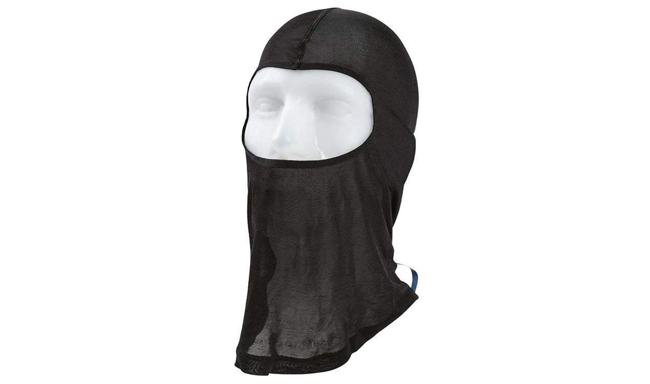 Anthracite silk balaclava size S OEM 76235A80FA2 for BMW. Original BMW Motorrad.