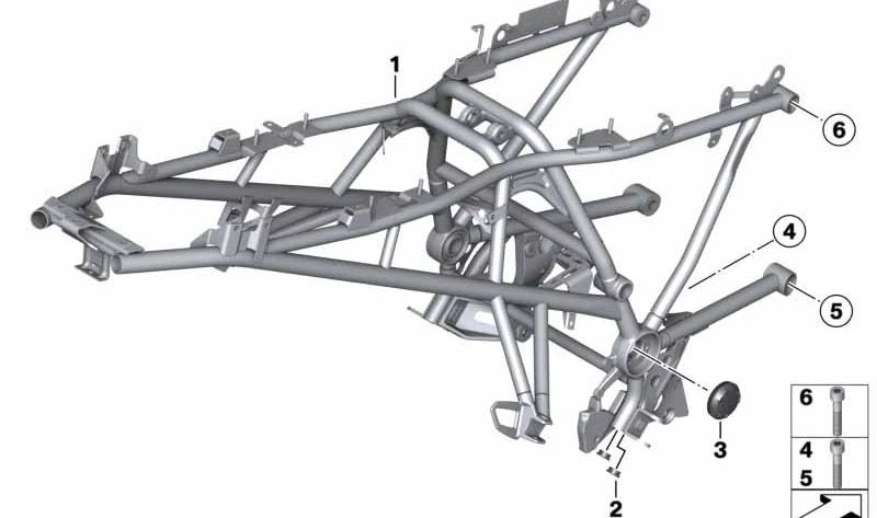 Tapón de cierre OEM 46517677827 para motos BMW R1200GS, R1200GS Adventure, R1200RT, R900RT. Original BMW Motorrad.