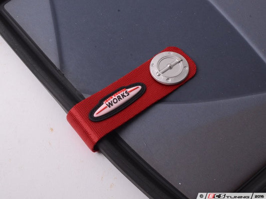 Juego de alfombrillas traseras todo tiempo JCW Pro OEM 51472358059 para MINI F55, F55 LCI, F65 volante a la izquierda, Original MINI