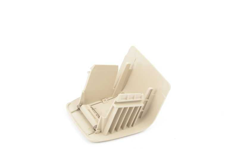 Evelolecedora Deckung ISafix OEM 52209112425 für BMW 3 E93 (318i, 320d, 320i). Creme beige Farbe. Original BMW Stück.