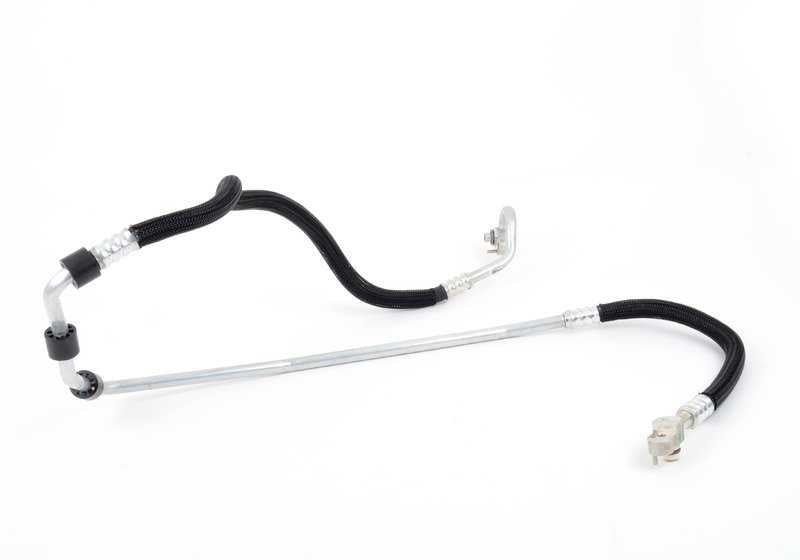 Tubería de alta presión del compresor al condensador OEM 64509353263 para BMW I12, I15. Original BMW.