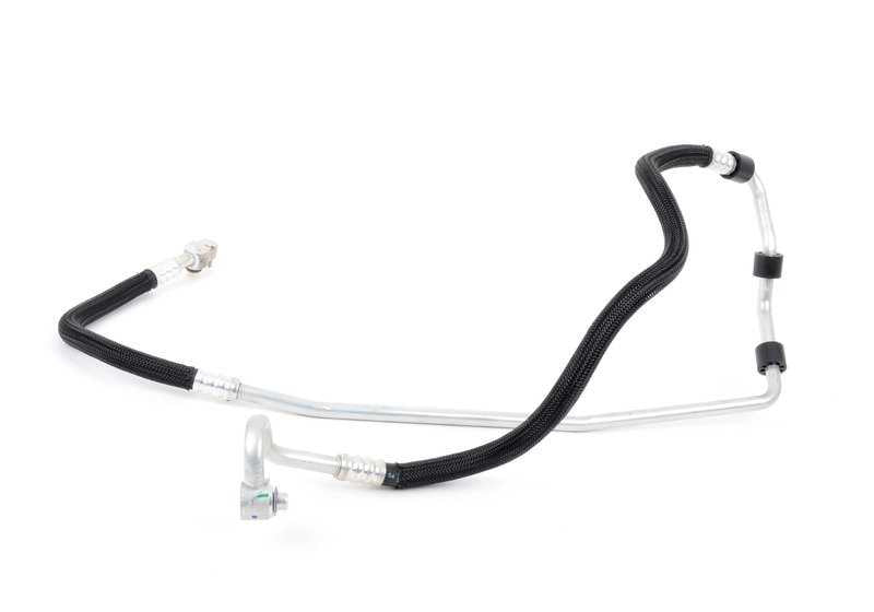Tubería de alta presión del compresor al condensador OEM 64509353263 para BMW I12, I15. Original BMW.