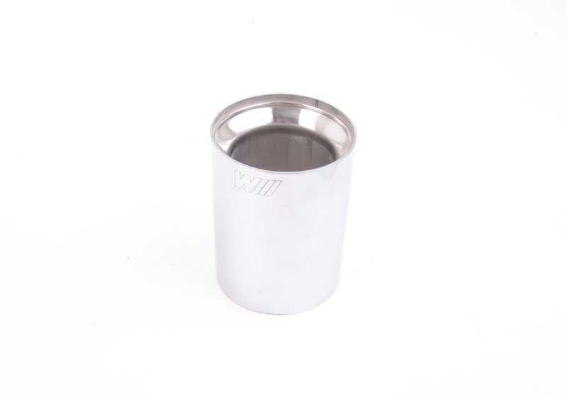 Tubo de escape embelezado M Performance OEM 18302406604 para BMW F22, F23, F30, F31, F32, F33, F36. BMW original.