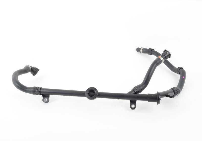 Tubo del refrigerante OEM 17127646152 para BMW X3 F25 y X4 F26 con motor N55. Original BMW.