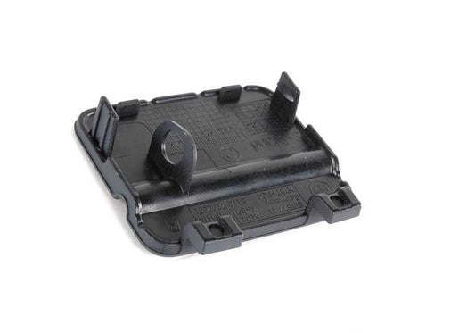 Tapa ojete de remolque imprimada OEM 51127202673 para BMW Serie 3 E90 LCI (07/2007 - 12/2011). Original BMW.