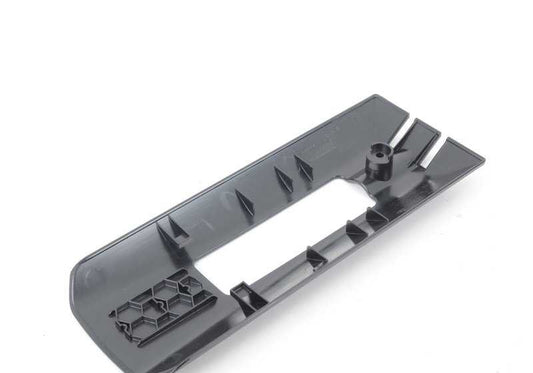 Moldura alojamiento asiento exterior negro OEM 52207171833 para BMW X5 E70, X5 F15, X5 M F85... y más. Original BMW.