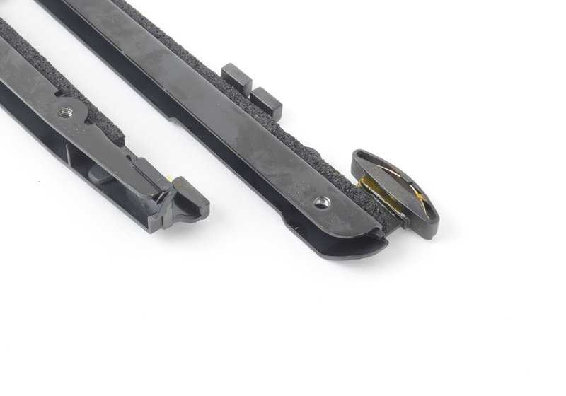 Guide arrière OEM 54107297323 pour BMW E91, E91N, E61, E61N, E83, E83N, E53. Pièce du système de toit solaire / panoramique. BMW d'origine.