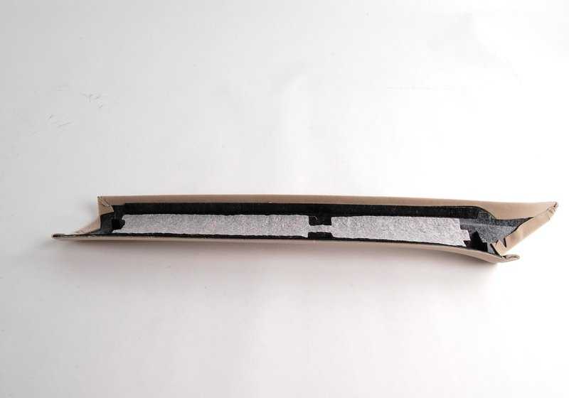 Cubierta derecha del vierteaguas OEM 51438160252 para BMW E31 {840Ci, 840i, 850CSi} todos los años y versiones compatibles. Pieza original BMW.