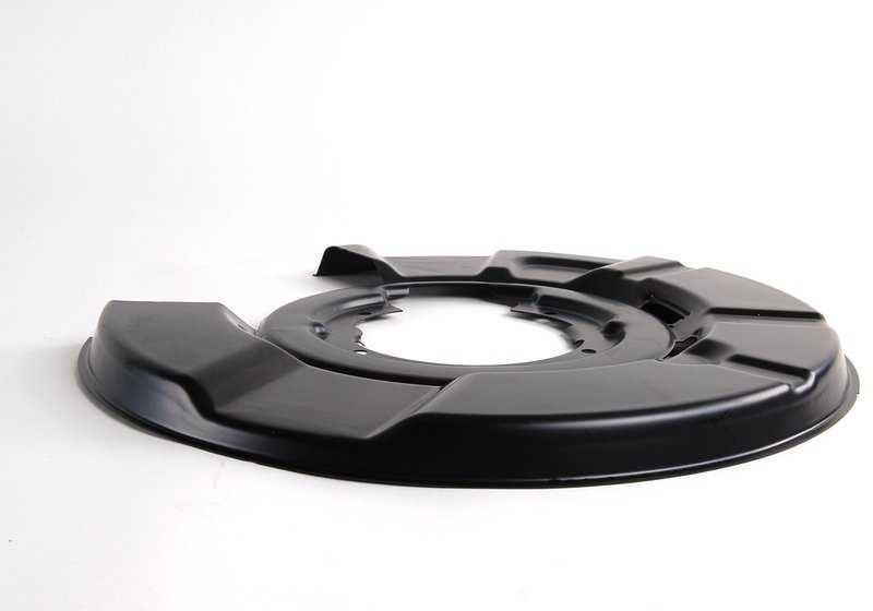 Protector de freno trasero izquierdo OEM 34212283253 para BMW E82, E90, E90N, E92, E92N, E93, E93N. Original BMW.