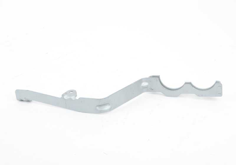 Soporte de sistema de escape OEM 18301728642 para BMW E34. Original BMW.