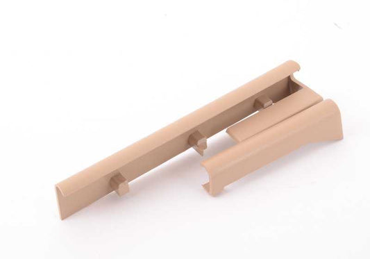 Front left outer blende for BMW X5 E70, E70N X6 E71, E72 (OEM 52107170739). Original BMW.