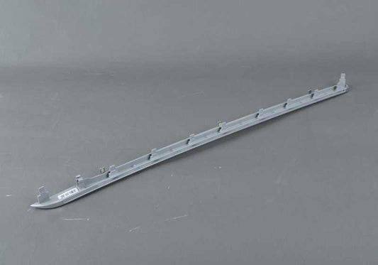 Moldura embellecedora trasera derecha perlada/cromada OEM 51417315342 para BMW F34, F34N. Original BMW.