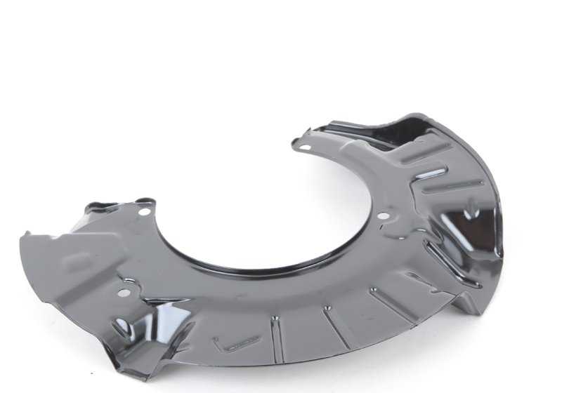 Chapa protectora de freno delantera izquierda OEM 34116754927 para MINI R50, R53, Cabrio R52. Original MINI.