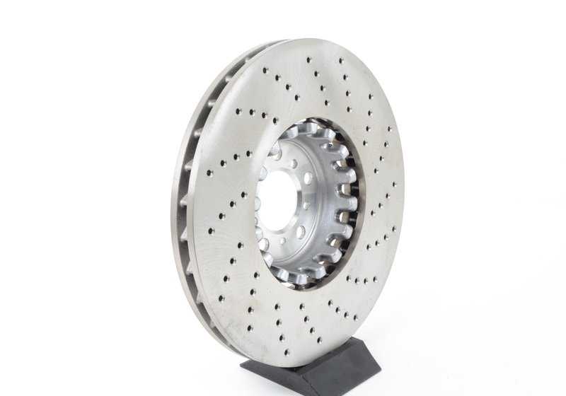Disco de freno ventilado delantero izquierdo OEM 34112284901 para BMW F85, F86. Original BMW.