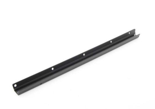 Guía deslizante delantera derecha OEM 51321922780 para BMW E30 {318i, 320i} con cambio manual o automático. Original BMW.