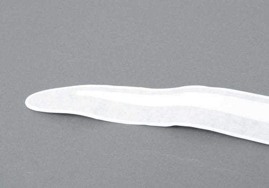 Junquillo delantero izquierdo silber OEM 51141866637 para BMW Serie 3 E21, E30, Serie 5 E12, E28, Serie 6 E24, Serie 7 E23... y más. Original BMW.