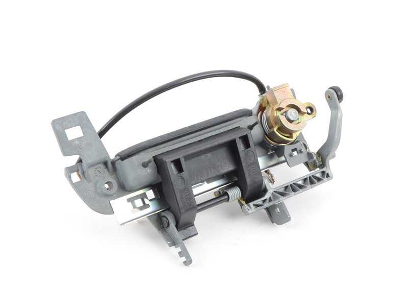 Cerradura con llave izquierda OEM 51218199751 para BMW E34. Original BMW.