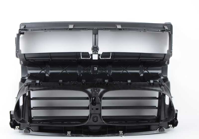 Canalizador de aire con mando trampillas OEM 51747200787 para BMW Serie 5 F10, F11. Original BMW.