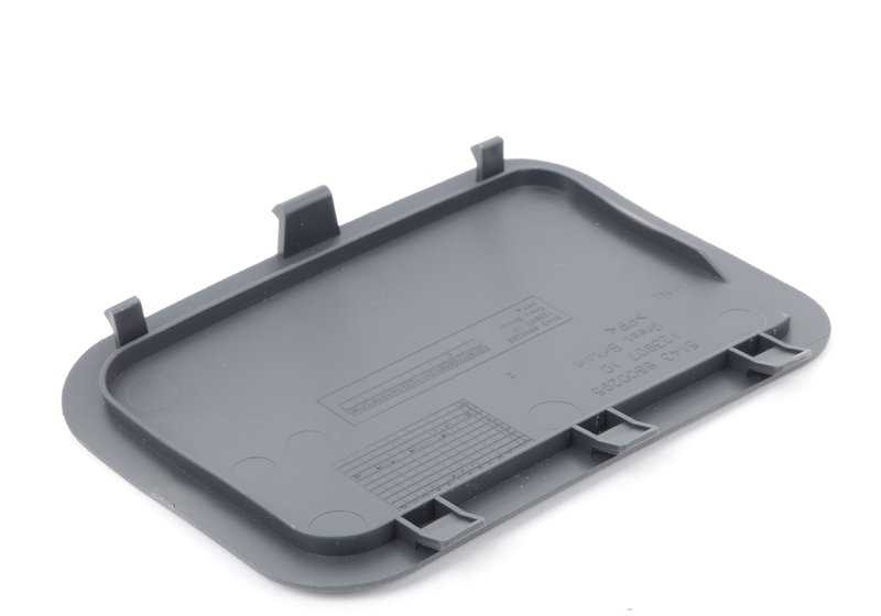 Tapa de revestimiento lateral Panther Black OEM 51437051767 para MINI R50, R53, Cabrio R52. Original MINI.