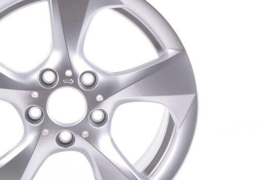 Originallegierungsräder BMW Streamline 370 Rechten OEM 36116797518 für BMW E81, E82, E87, E88. 7.5x17 ET47 Silberfarbe. Kompatibel mit RDC -Sensor. Original BMW.