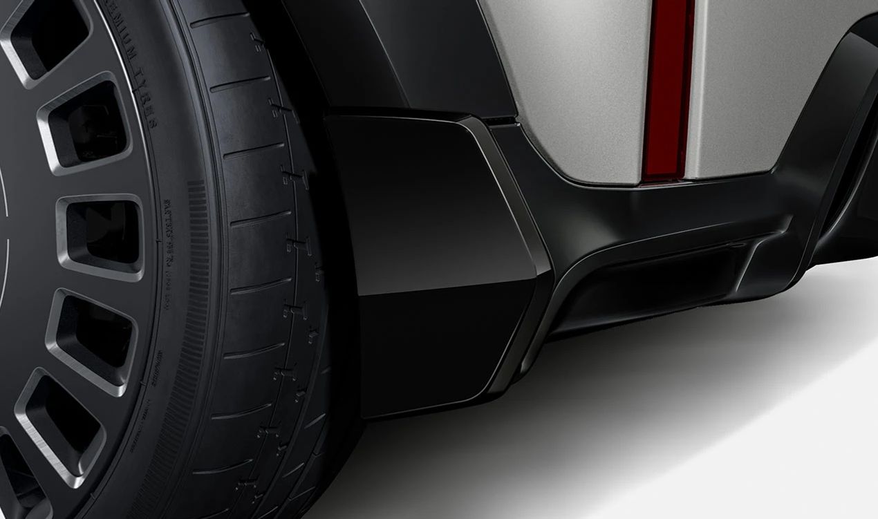 Winglet (aleta) trasero derecho JCW negro brillo OEM 51125B3A374 para MINI F66 Cooper C, Cooper S, JCW (10/2022-03/2025). Original MINI.