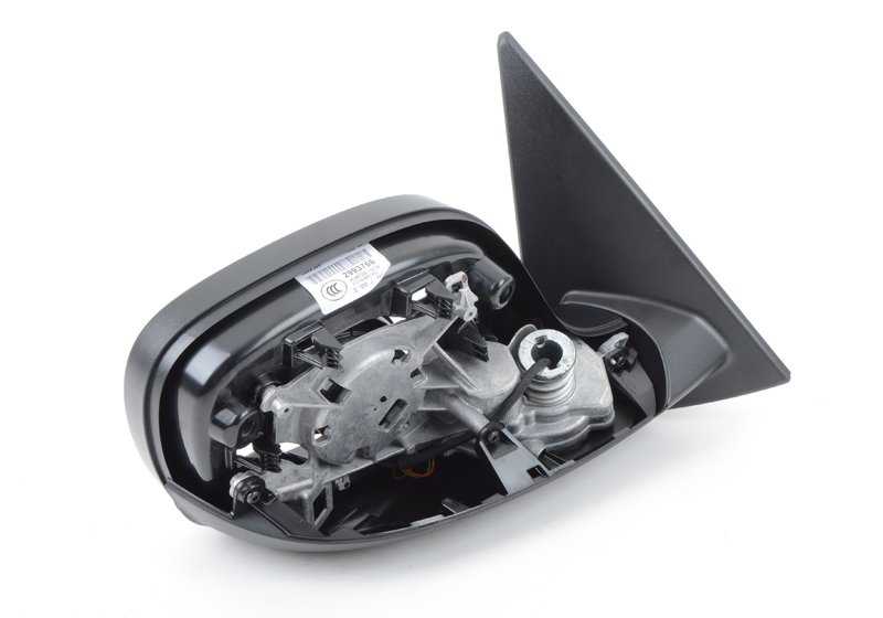 Right exterior rearvision with OEM heating 51162993766 for BMW X1 E84. Original BMW.