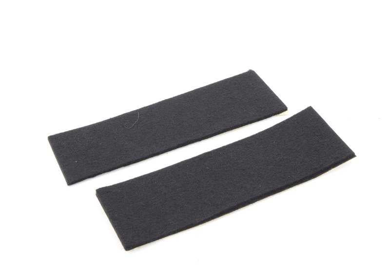 Tira de fieltro adhesiva OEM 54347248700 para MINI {F55, F56, F57, F60, F54, R50, R52, R53, R55, R56, R57, R58, R59, R60, F65, F66, F67, U25} y BMW {E30, E38, E39, E46, E53, E66, F15, F16, F20, F21, F22, F23, F30, F31, F32, F33, F34, F36, F80, F82, F