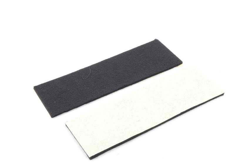 Tira de fieltro adhesiva OEM 54347248700 para MINI {F55, F56, F57, F60, F54, R50, R52, R53, R55, R56, R57, R58, R59, R60, F65, F66, F67, U25} y BMW {E30, E38, E39, E46, E53, E66, F15, F16, F20, F21, F22, F23, F30, F31, F32, F33, F34, F36, F80, F82, F