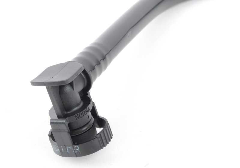 Tubo de ventilación del depósito OEM 13907530973 para BMW E60, E61, E63, E64 con motor N52/N52K/N53. Compatible con versiones 523i. Original BMW.