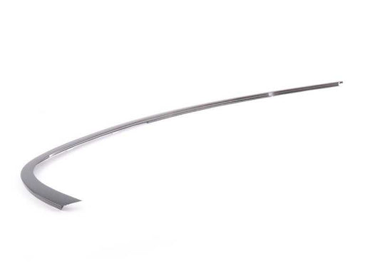 Moldagem superior da janela da porta traseira direita OEM 51357185244 para BMW F02, f04. BMW original.