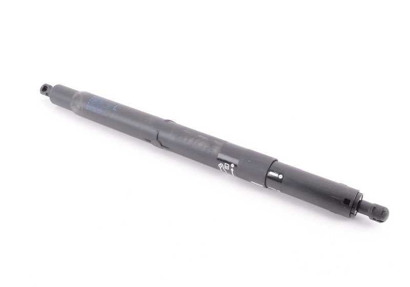 Amortiguador hidráulico izquierdo para portón trasero OEM 51247201939 para BMW X6 (E71, E72). Original BMW.